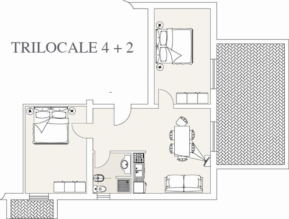 Residence Caterina กัตตอลิกา ภายนอก รูปภาพ